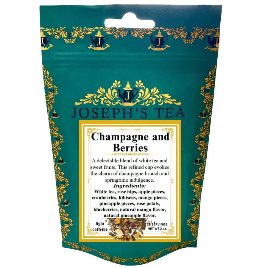Champagne and Berries Tea