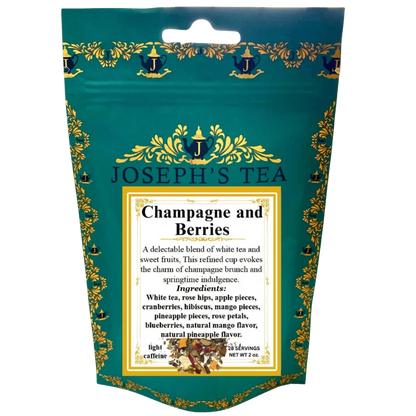 Champagne and Berries Tea