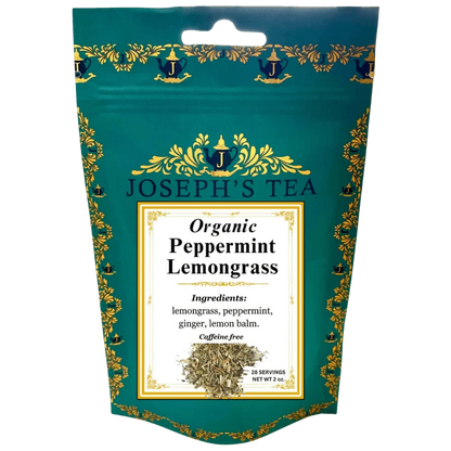 Organic Peppermint Lemongrass Blend (No Caffeine)
