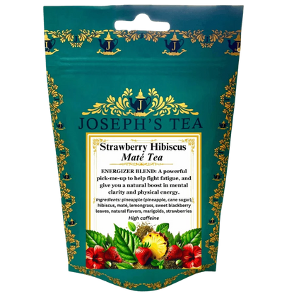 Strawberry Hibiscus Mate Tea