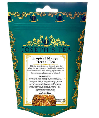 TROPICAL MANGO HERBAL COLD BREW ICED TEA