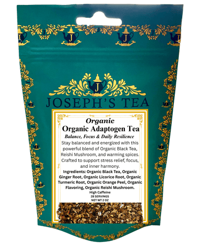 Organic Adaptogen Tea — Balance, Focus & Daily Resilience